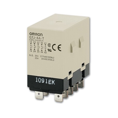OMRON G7J-3A1B-P 100/120VAC G7J-3A1B-P 100/120VAC G7J 1002D G7J3A1BPAC100120 OMRON 3NA + 1NC 25A